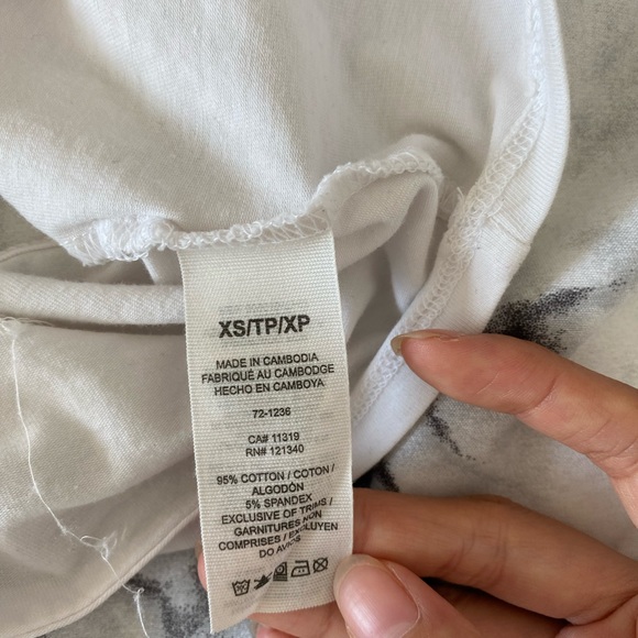 Garage White Halter Top - Picture 5 of 5